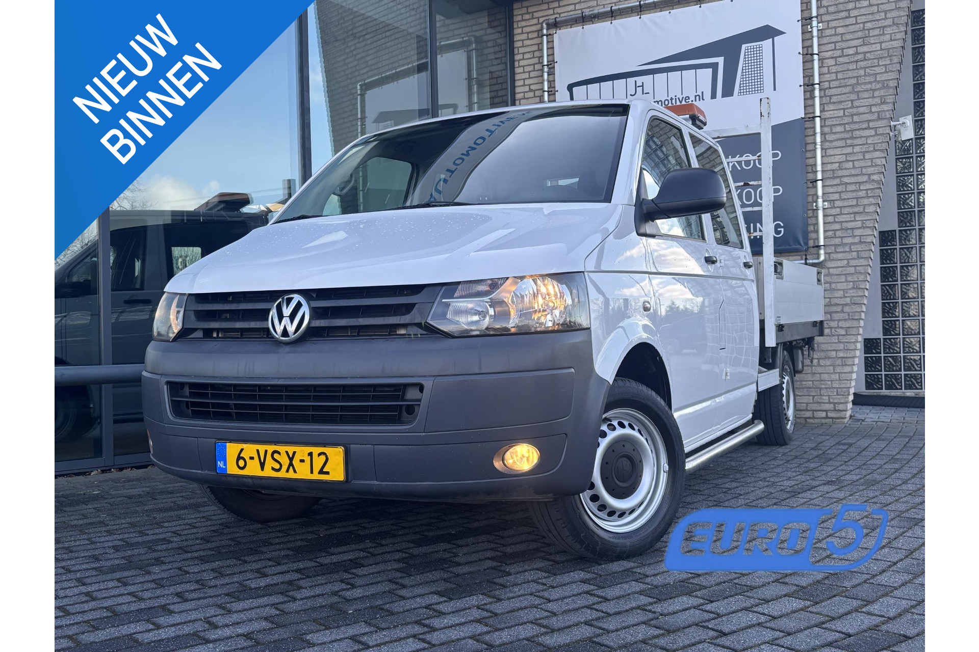 Volkswagen Transporter 2.0 TDI L2H1*6-PERS*AIRCO*PICK-UP*OPENLAADBAK*